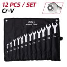 DELI Csillag-villáskulcs készlet 12 db-os DL130012A