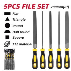 DELI Mini reszelőkészlet 5 db 8″ DL352085