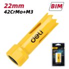 DELI Bimetál koronafúró 22mm DH-SKK022-E1