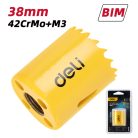 DELI Bimetál koronafúró 38mm DH-SKK038-E1