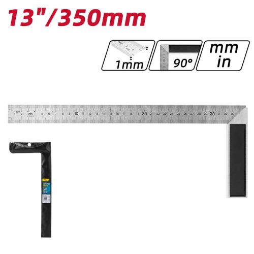 DELI Acél derékszög 350mm DL302350