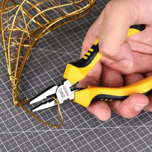 DELI Mini kombinált fogó 5“ DL103201