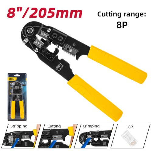 DELI RJ45 krimpelő 8(P) DL381008