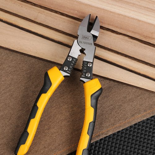 DELI Multifunkciós oldalcsípő fogó 8" (200mm) DL102008