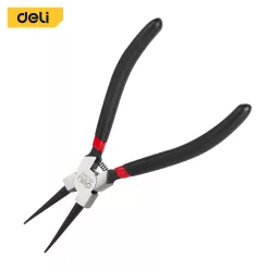 DELI Belső egyenes seeger fogó 7" 180mm DL0341