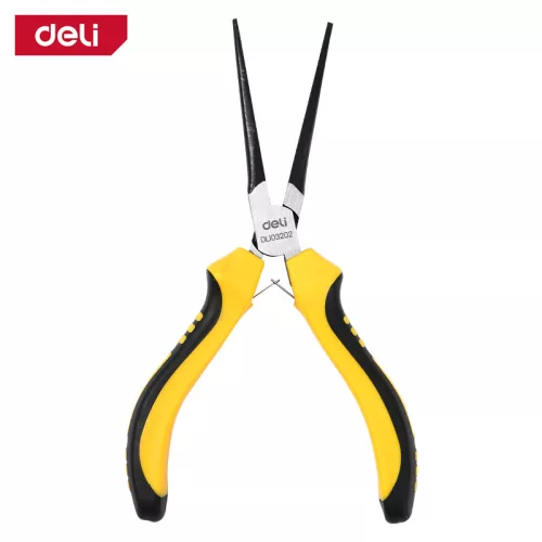 DELI Mini hosszú csőrű fogó 5“ 125mm DL103202
