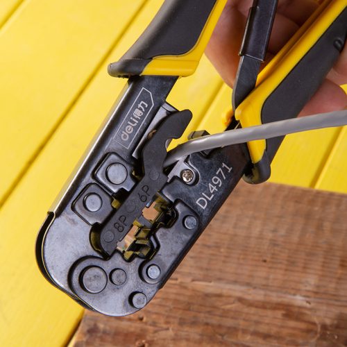 DELI RJ45 krimpelő 4; 6; 8P DL4971