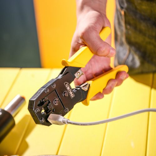 DELI RJ45 krimpelő 4; 6; 8P DL2468