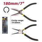 DELI Belső egyenes seeger fogó 7" 180mm DL104007