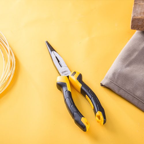 DELI Hosszúcsőrű fogó 8" DL2108Z