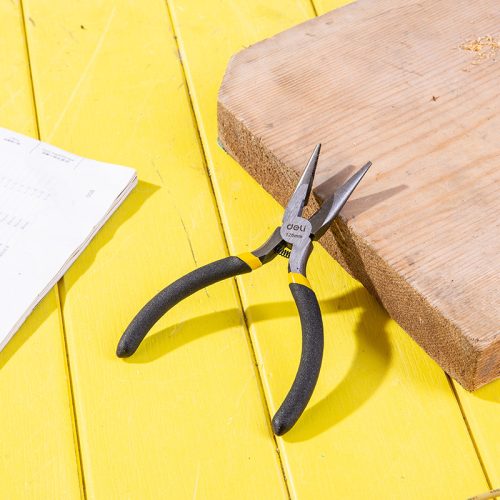 DELI Mini hosszú csőrű fogó 5“ DL20026