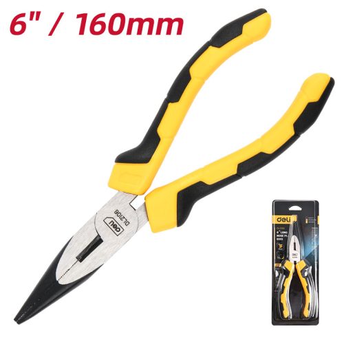 DELI Hosszúcsőrű fogó 6" DL2106