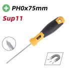 DELI Philips csavarhúzó PH0x75mm DL633075