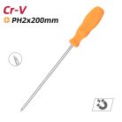 DELI Philips csavarhúzó PH2x200mm DL626200