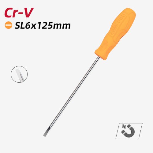 DELI Lapos csavarhúzó 6x125mm DL6261251