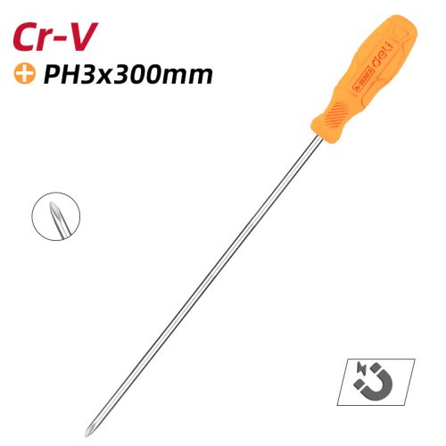 DELI Philips csavarhúzó PH3x300mm DL628300