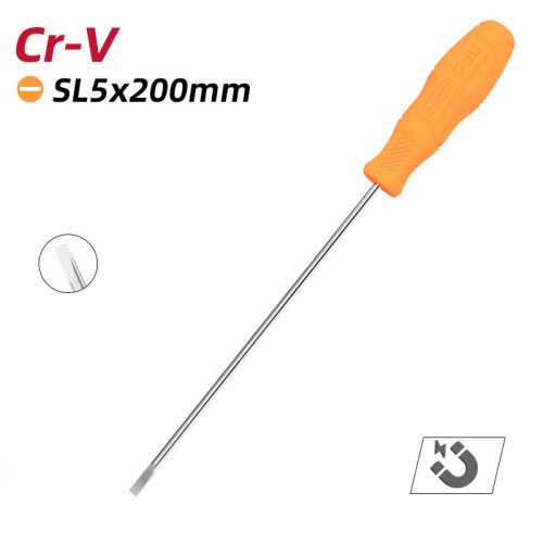 DELI Lapos csavarhúzó 5x200mm DL6252001