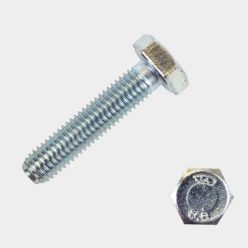 Saválló hatlapfejű csavar M10x40