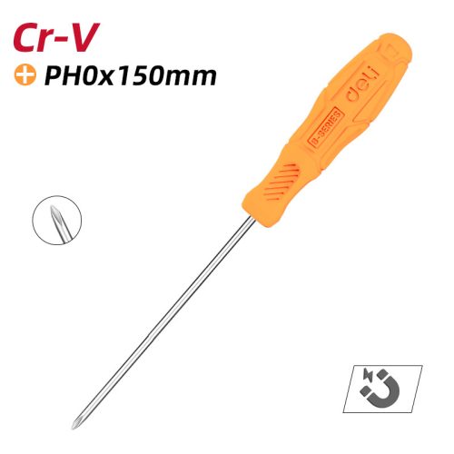 DELI Philips csavarhúzó PH0x150mm DL623150