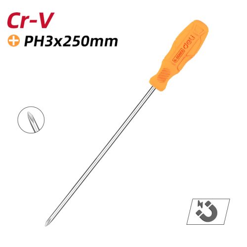 DELI Philips csavarhúzó PH3x250mm DL628250