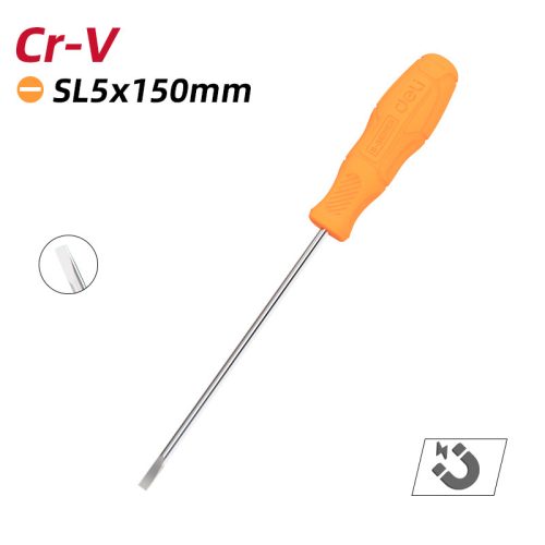 DELI Lapos csavarhúzó 5x150mm DL6251501