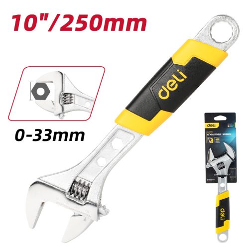DELI Állítható villáskulcs 250mm DL30110