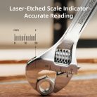 DELI Állítható villáskulcs 6" 150mm DL006A