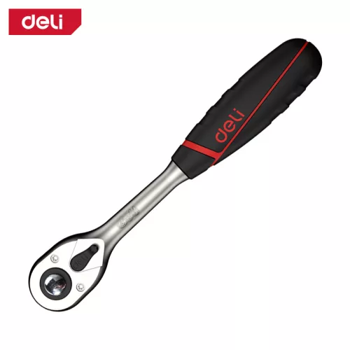DELI Racsnis hajtókar 3/8", irányváltós DQ42802