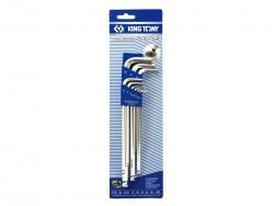 King Tony hosszú imbuszkulcs készlet 9db-os 1,5-10mm 