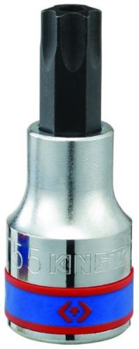 King Tony torxbitfej 1/2" T27 furat