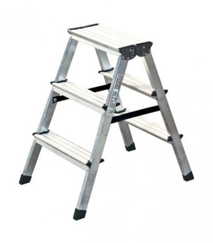 Krause "MONTO DOPPLO" két oldalon járható lépcsőfokos állólétra 2X3