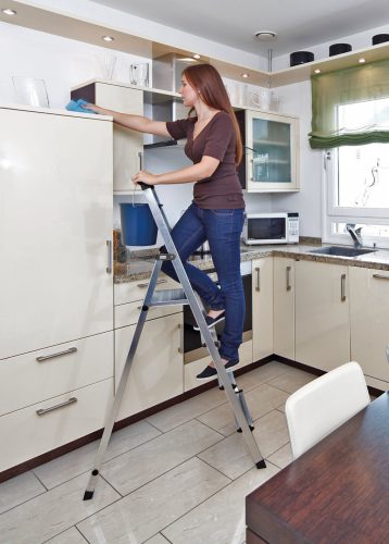 Krause Solidy háztartási létra 4 fokos