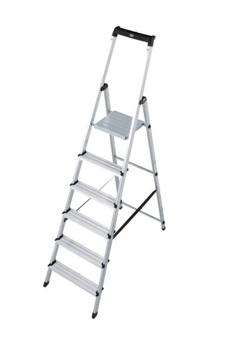 Krause Solidy háztartási létra 5+1 fokos