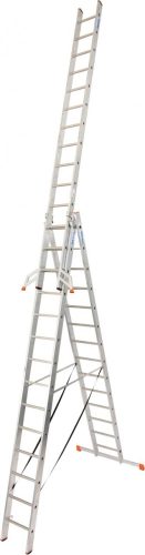 KRAUSE Tribilo Sokcélú létra 3x14 fokos