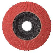Abraboro lamellás csisz.-polírozó 125mm médium/piros