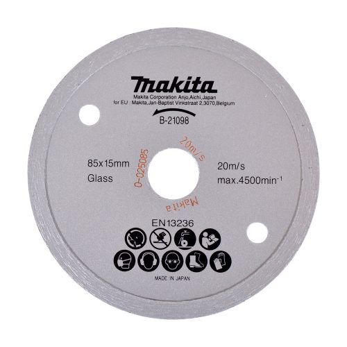 Makita gyémántvágótárcsa 80mm üveg