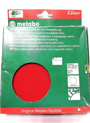 Makita öntap.csiszolótányér tépőzáras teli  150mm