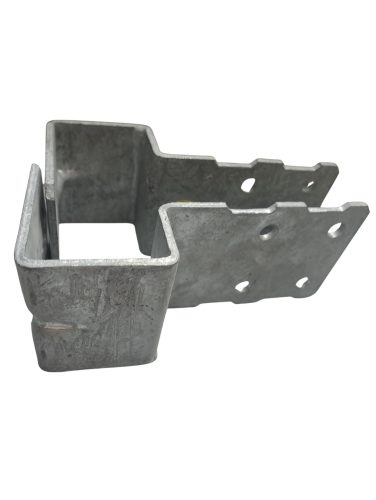 Bilo oszloptalp UNI 70x140x4mm 2részes