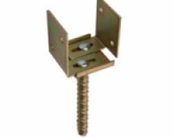 Oszloptartó betonozható állítható széll. 70-140