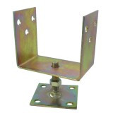 Oszloptartó talpas állítható 120x120x85