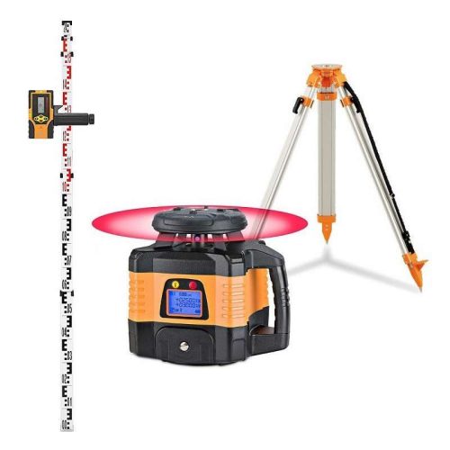 Geo FL 150H-G forgó lézer + FS 30-M állvánx + BS 15-0 szintezőléc