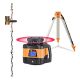 Geo FL 150H-G forgó lézer + FS 30-M állvánx + BS 15-0 szintezőléc
