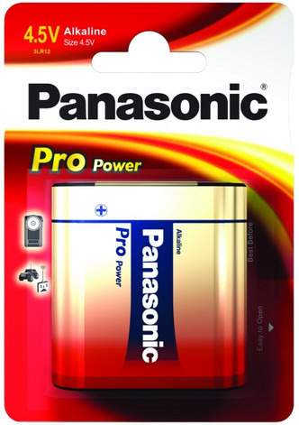 Panasonic lapos elem Pro Power 4,5 V