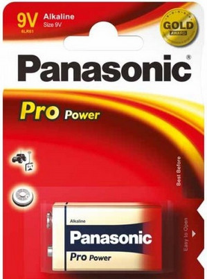 Panasonic Pro Power 6LR61 9V elem