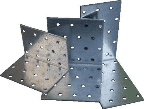 Sarokösszekötő lemez 90x105x105