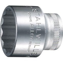   Stahlwille gépi dugókulcsfej 3/8" BMW-z 17mm mágneses