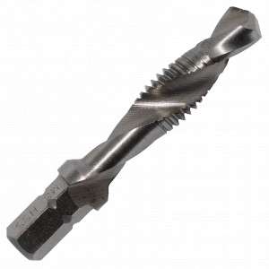 Abraboro menetfúró 1/4" bit M6