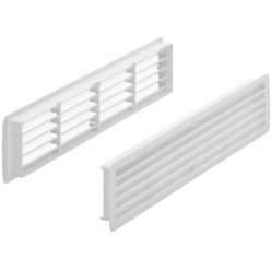 Ajtószellőző rács fehér