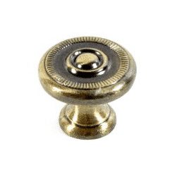 Bútorgomb 28mm antik réz