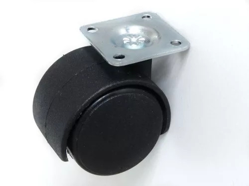 Bútorgörgő 40 mm műanyag házas talpas